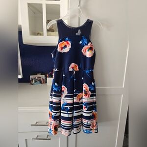 Blue Sleeveless Dress 8Youth